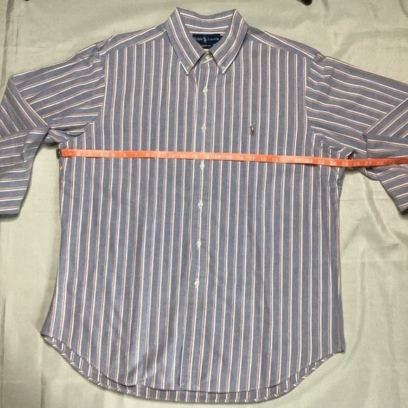 Ralph Lauren Men's Multicolor Striped Button Down Shirt - Picture 7 of 9